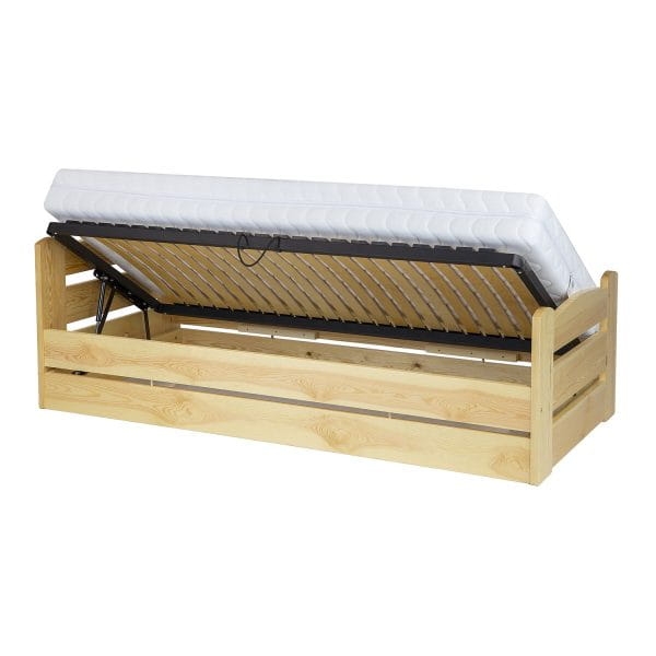 Łóżko sosnowe LK 144 BOX