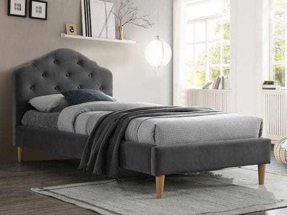 Łóżko tapicerowane Chloe Velvet