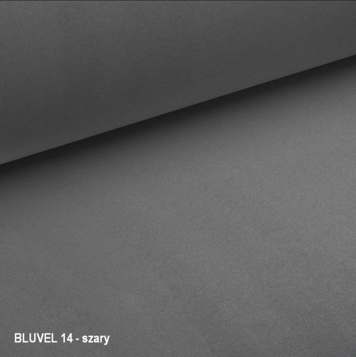 Łóżko tapicerowane Maison Velvet tkanina szary