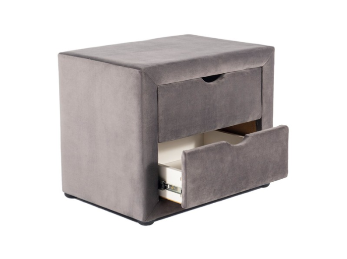 Szafka nocna ET-001 Velvet szuflady