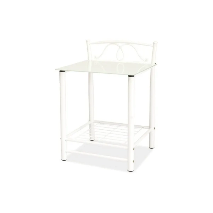 Szafka nocna ET-920 Velvet biały