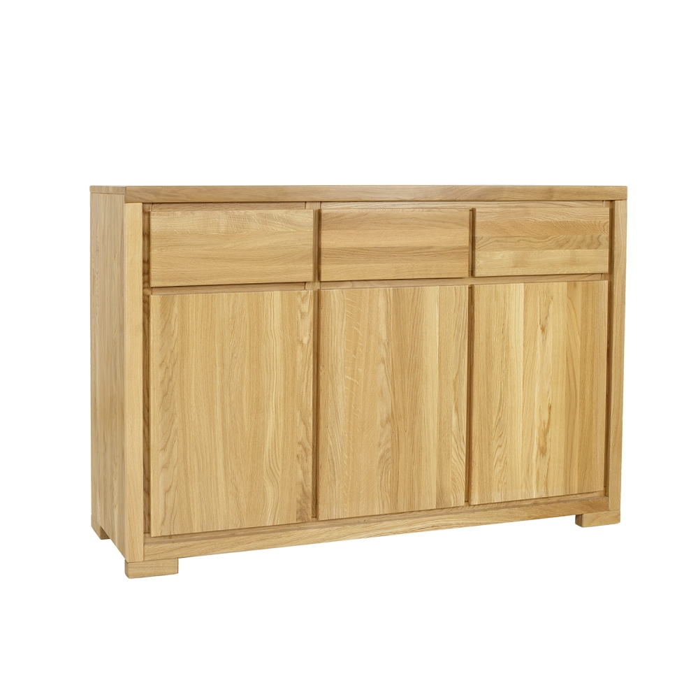 Komoda dębowa KD352 prezentacja