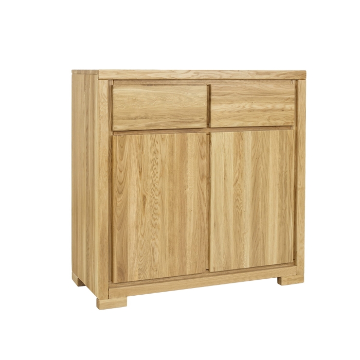 Komoda dębowa KD354 prezentacja