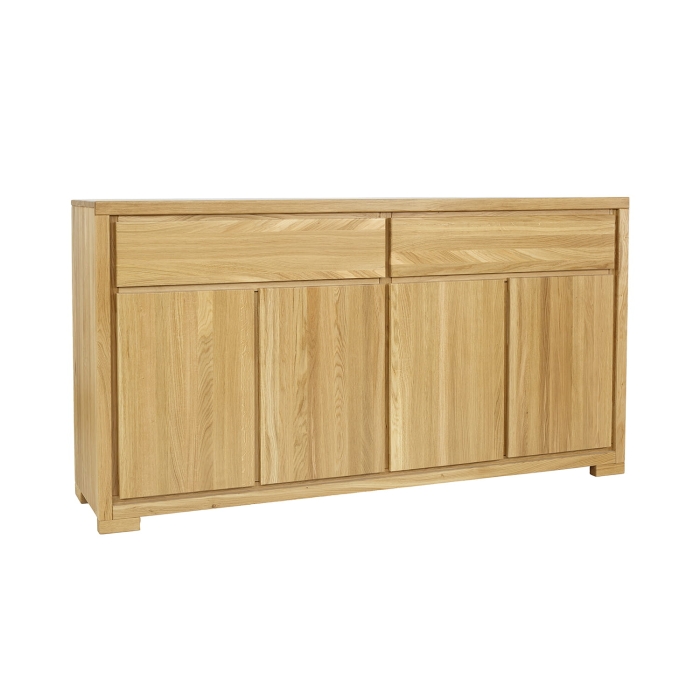 Komoda dębowa KD357 prezentacja
