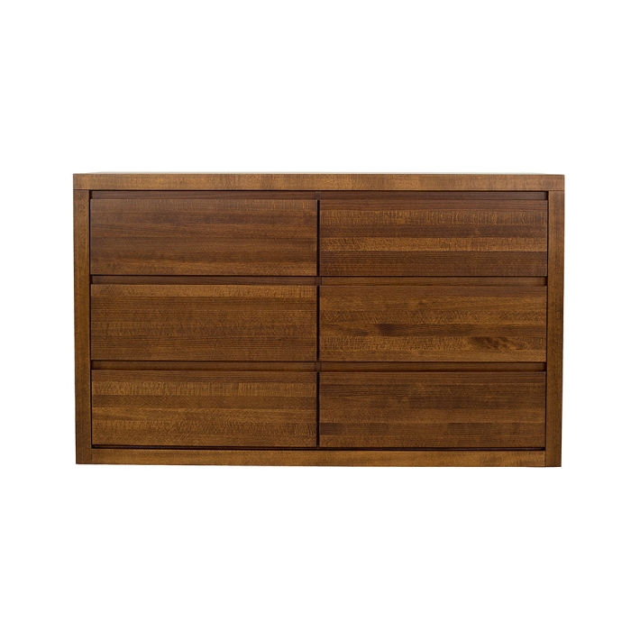 Komoda bukowa KD412 lausane wizualizacja