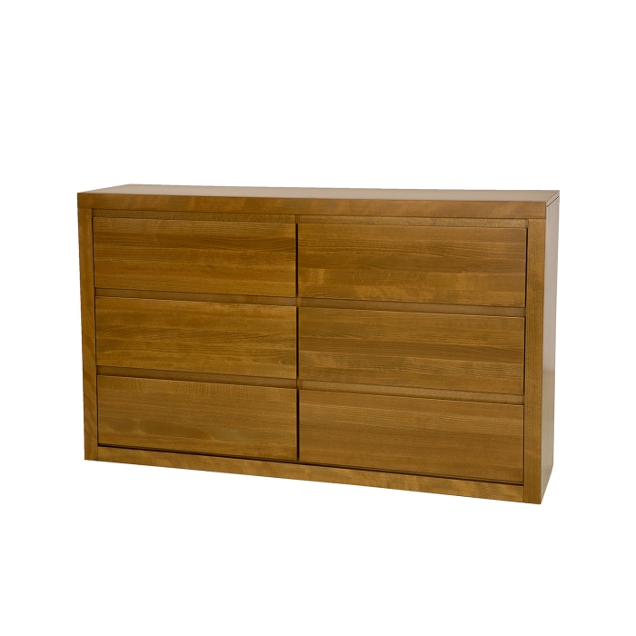 Komoda bukowa KD412 rustikal