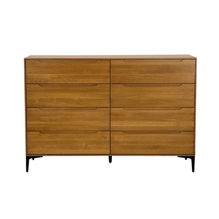 Komoda bukowa KD420 rustikal wizualizacja