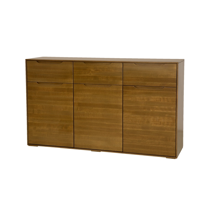 Komoda bukowa KD421 rustikal bez nóg