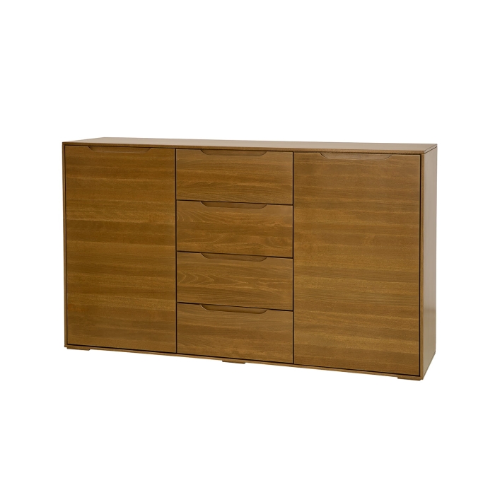 Komoda bukowa KD422 bez nóg wizualizacja