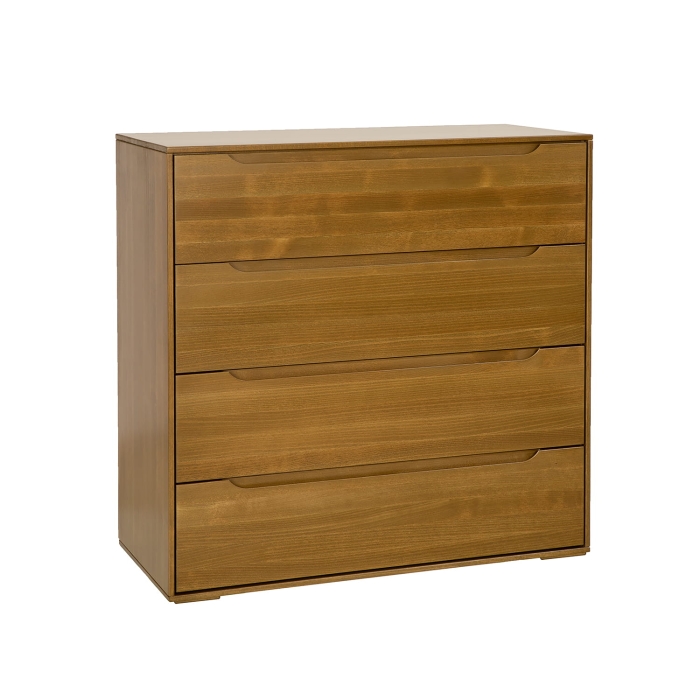 Komoda bukowa KD424 bez nóg prezentacja