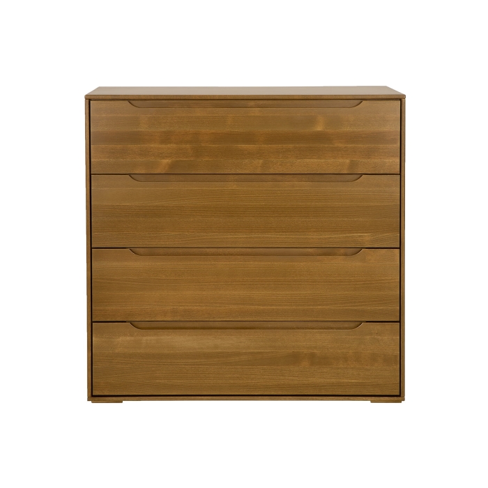 Komoda bukowa KD424 bez nóg wizualizacja