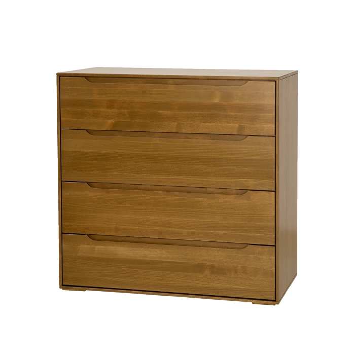Komoda bukowa KD424 bez nóg