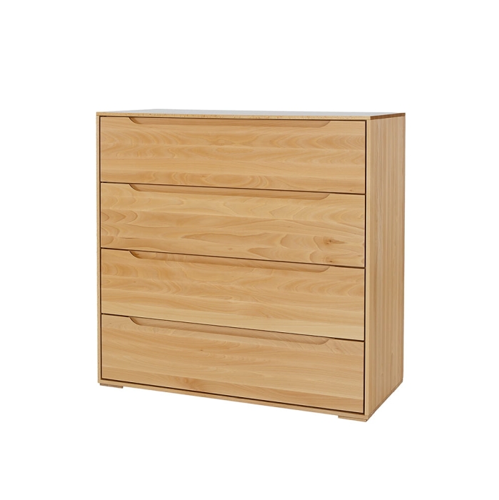 Komoda bukowa KD424 naturalny