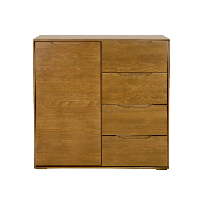 Komoda bukowa KD426 bez nóg wizualizacja