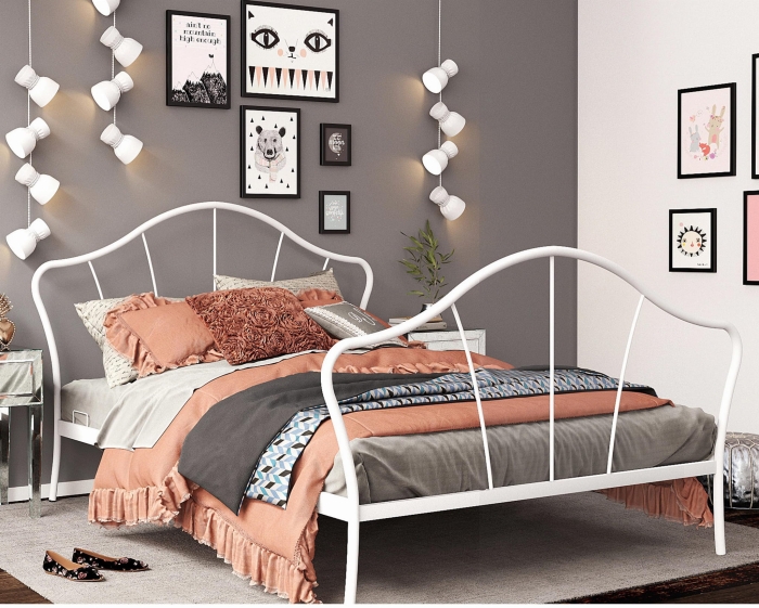 Łóżko metalowe ANDŻELIKA