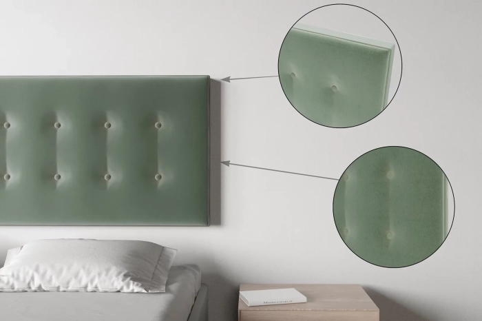 Zagłówek panelowy niski ZPN012 tkanina