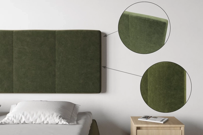 Zagłówek panelowy niski ZPN023 tkanina