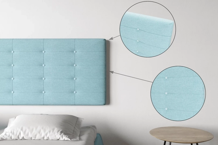 Zagłówek panelowy niski ZPN025 tkanina