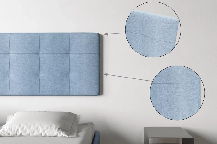 Zagłówek panelowy niski ZPN031 tkanina