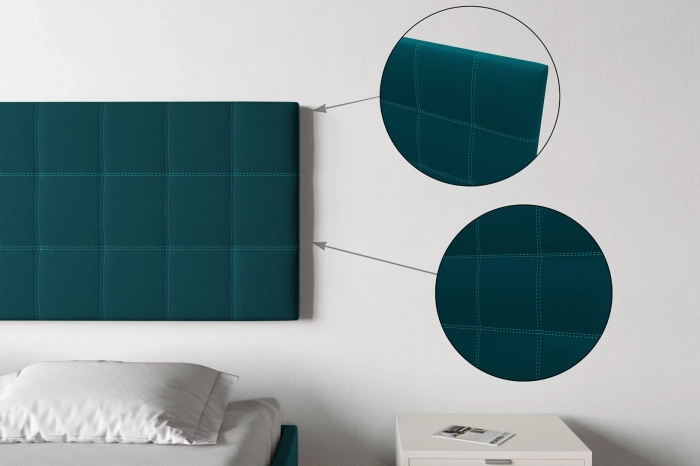 Zagłówek panelowy niski ZPN040 tkanina