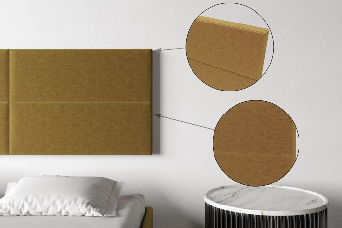 Zagłówek panelowy niski ZPN041 tkanina