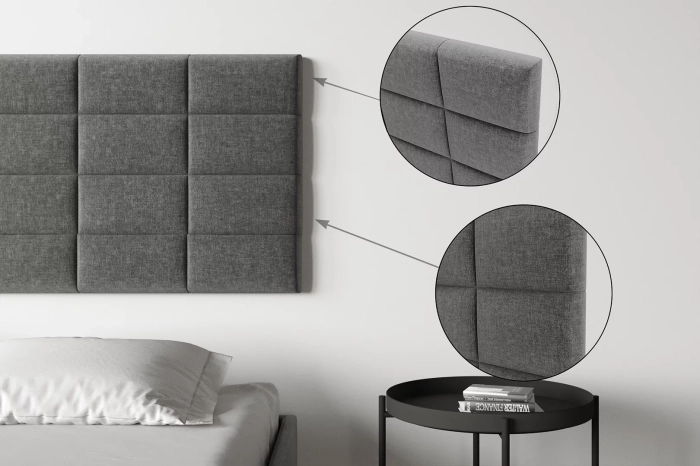 Zagłówek panelowy niski ZPN050 tkanina