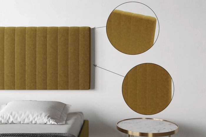 Zagłówek panelowy niski ZPN058 tkanina