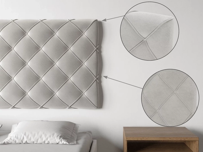 Zagłówek panelowy średni ZPS028 tkanina