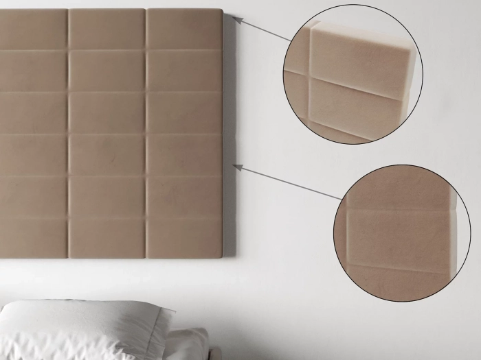 Zagłówek panelowy średni ZPS050 tkanina