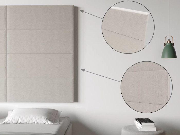 Zagłówek panelowy wysoki ZPW041 tkanina