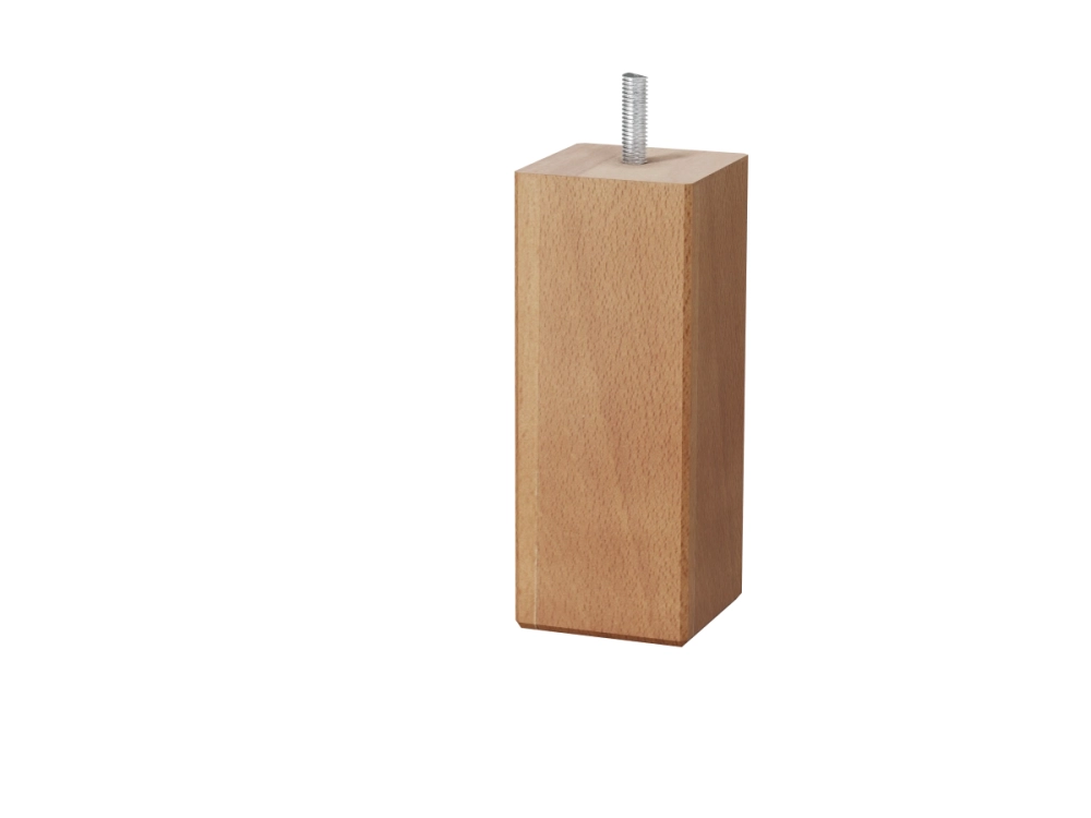 Noga do łóżka ze stelażem brązowa 15 cm