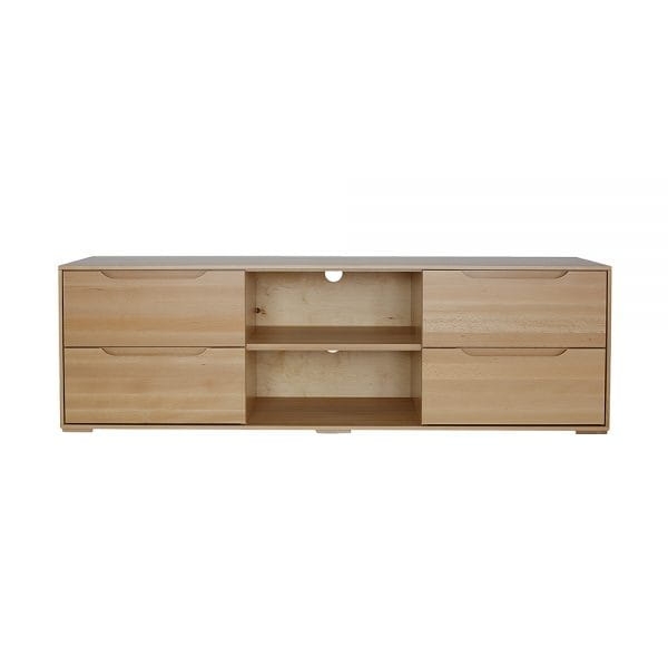 Szafka RTV bukowa RV420 naturalny