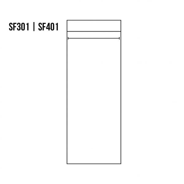 Szafa bukowa SF401 rysunek