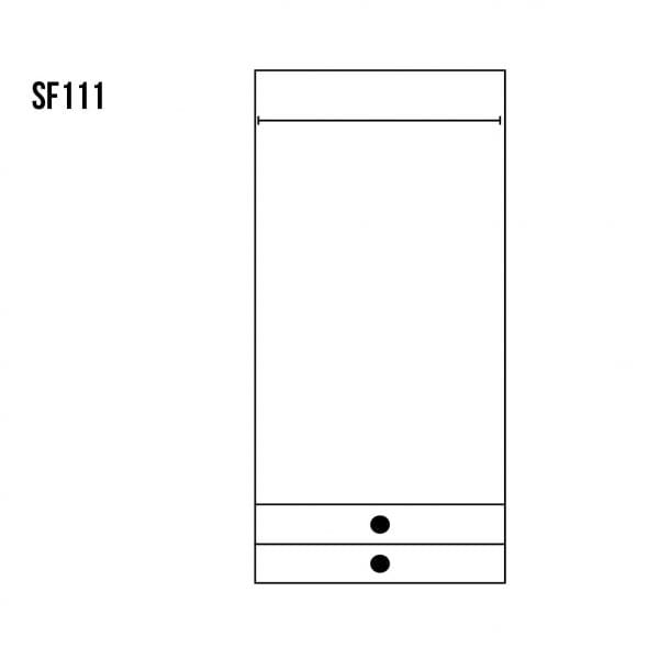 Szafa sosnowa SF111 rysunek techniczny