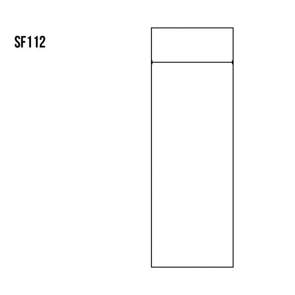 Szafa sosnowa SF112 rysunek techniczny