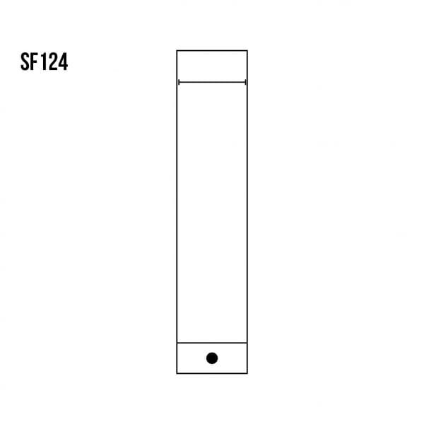 Szafa sosnowa SF124 rysunek techniczny