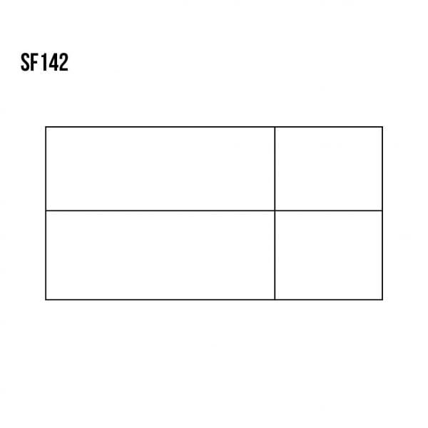 Szafa sosnowa SF142 rysunek techniczny