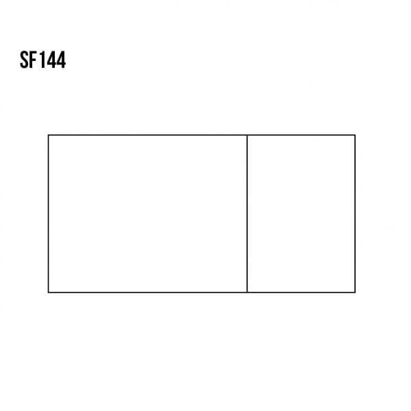 Szafa sosnowa SF144 rysunek techniczny