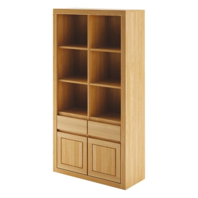 Witryna dębowa KW304
