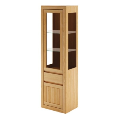 Witryna dębowa KW306