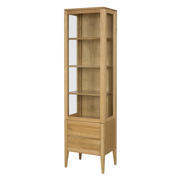 Witryna dębowa KW338
