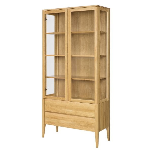 Witryna dębowa KW339
