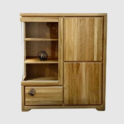 Witryna dębowa KW353