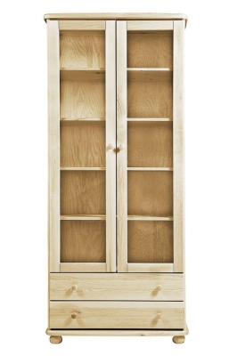 Witryna sosnowa KW115