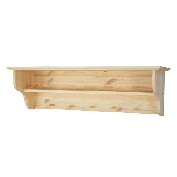 Półka sosnowa PK700 bezbarwny wosk prezentacja