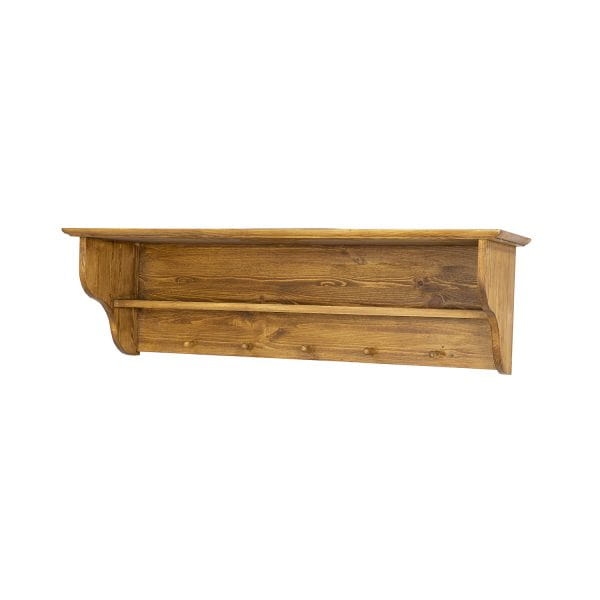 Półka sosnowa PK700 ciemny wosk