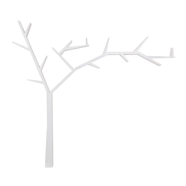 Półka sosnowa PK704 PRAWA biały wosk