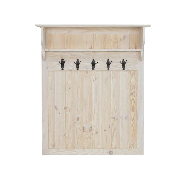 Garderoba sosnowa GR701 bielony wosk