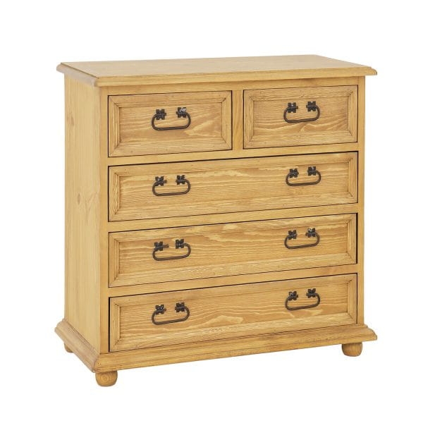 Komoda sosnowa KD702 prezentacja