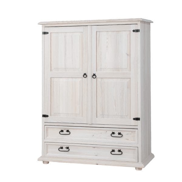Komoda sosnowa KD704 bielony wosk
